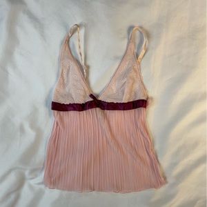 y2k rampage pink tank top medium